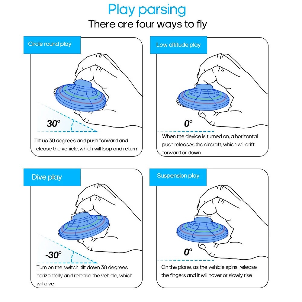 Bola Terbang Boomerang Flyorb  - Drone Beacon Light ulasan dan harga