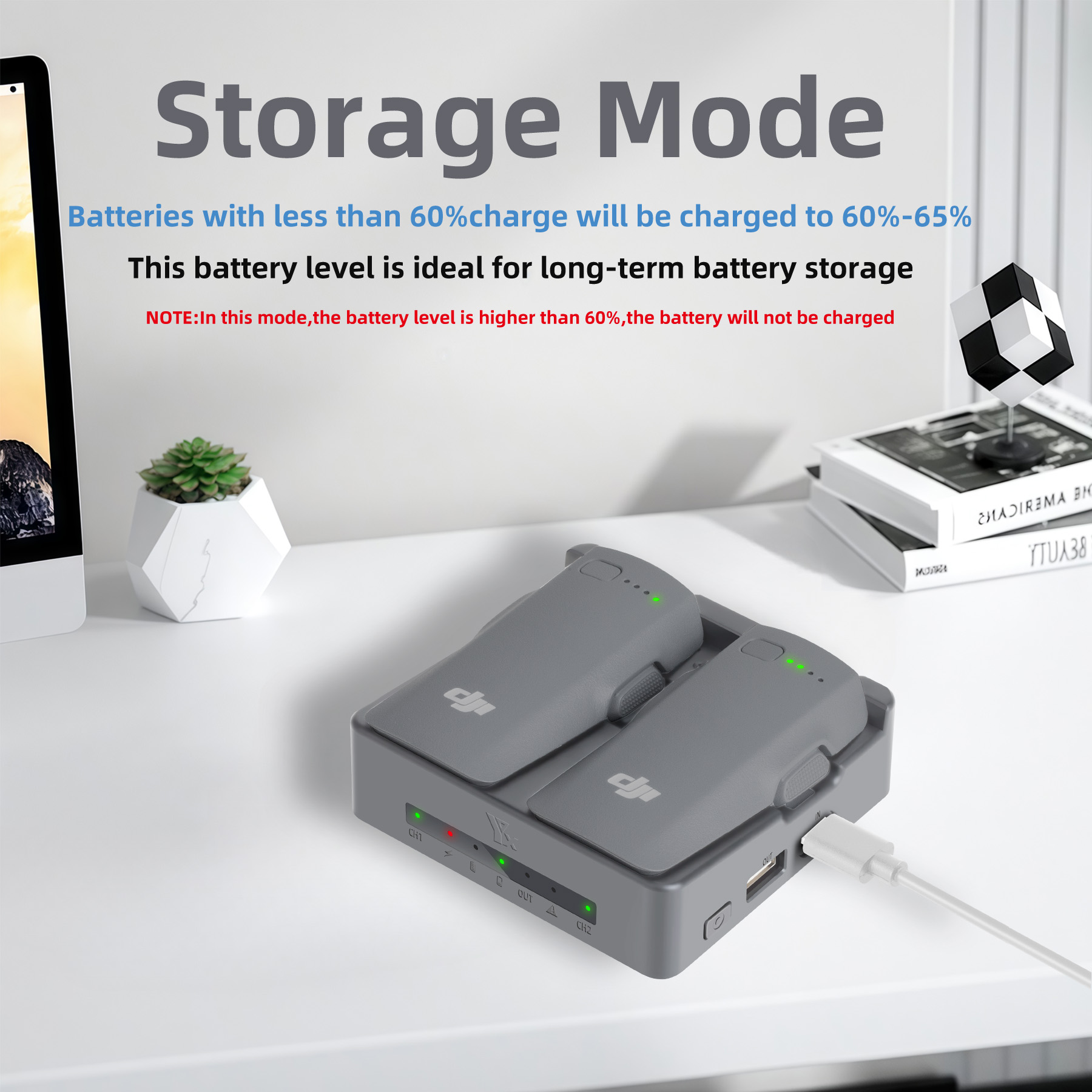Hub Pengisi Daya Baterai Drone - Drone Power Bank ulasan dan harga